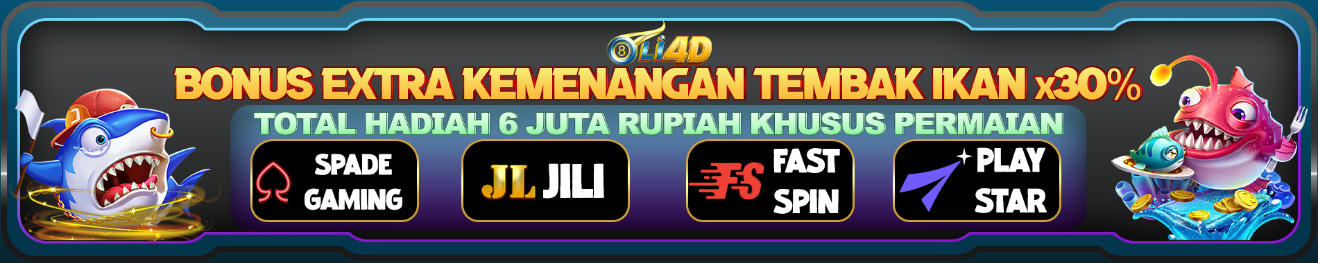 BONUS TEMBAK IKAN SITUS OLI4D